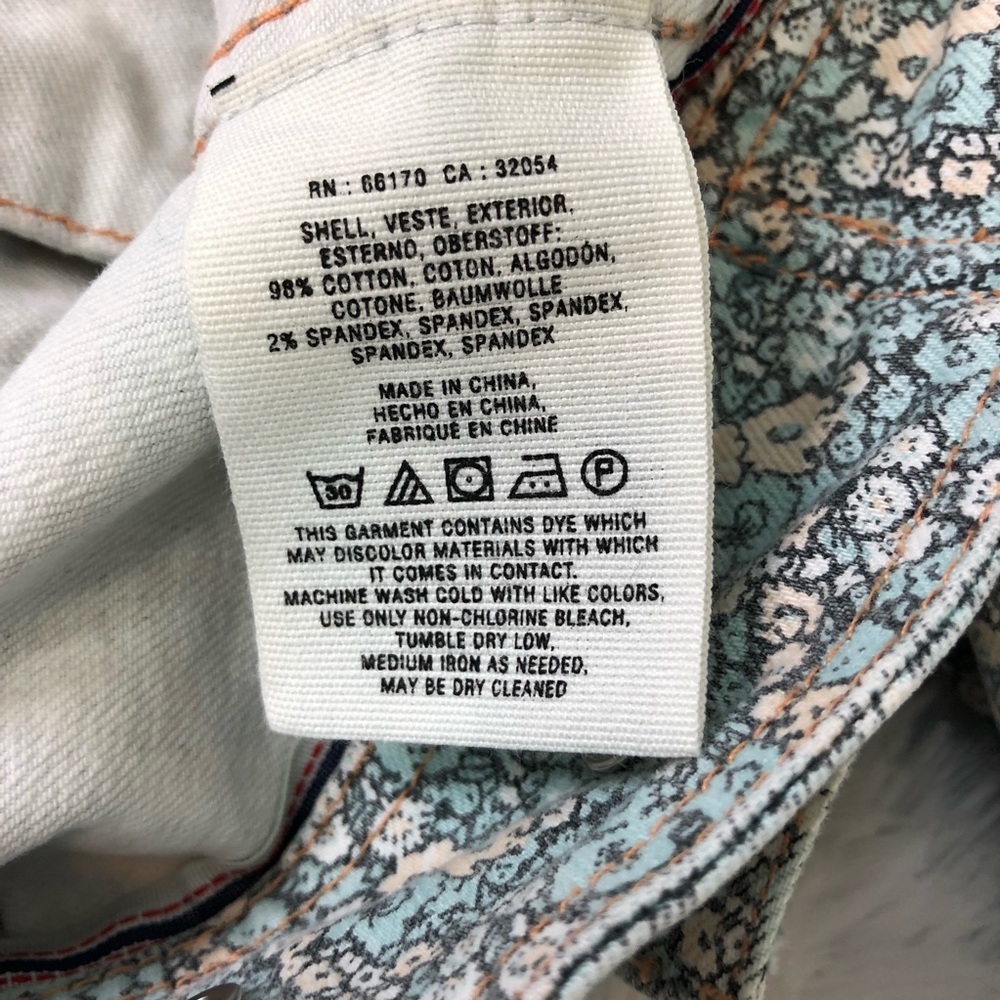 Anthropologie Jean Jacket Medium Pilcro Letter - Picture 8 of 8
